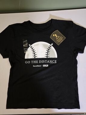 NWT Baseballism x Field of Dreams "Go The Distance" Tee - Youth SmallDescriptio